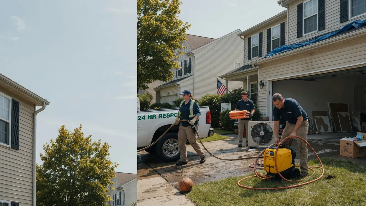 Emergency Water Damage Restoration in Pomfret Center, CT near me